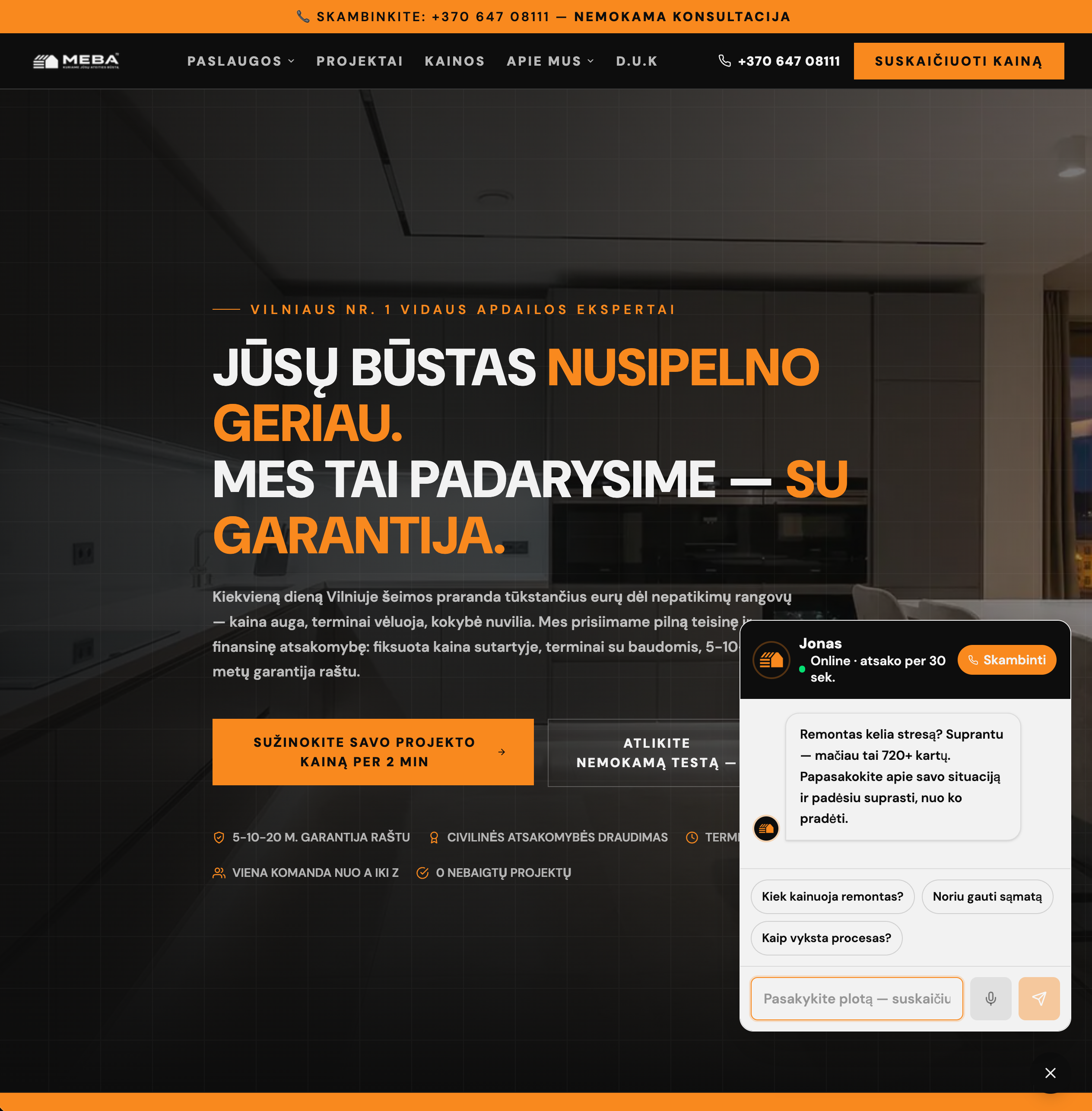 MEBA su AI konsultantu