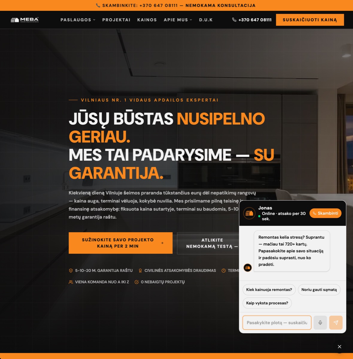 MEBA su AI konsultantu
